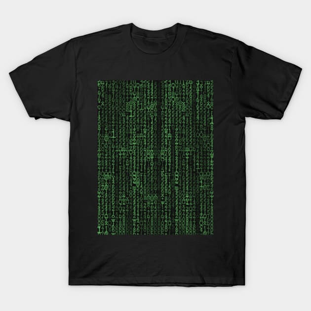 Programmed Heart (MD23Val033) T-Shirt by Maikell Designs